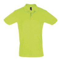 POLO PIQUÉ M/M 3 BOT PERFECT MEN 11346 VERDE MAÇ���